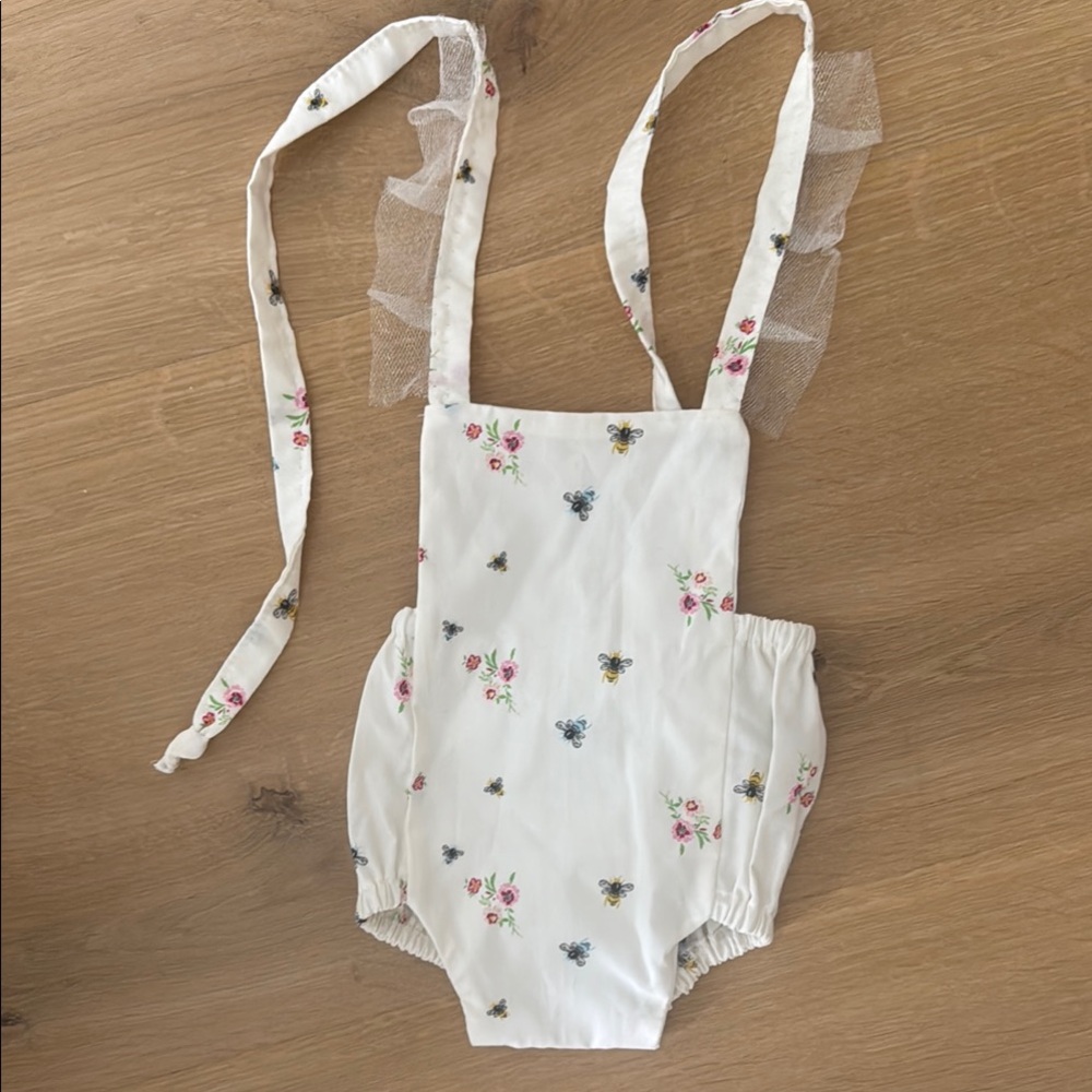 Floral Print Kids One Piece